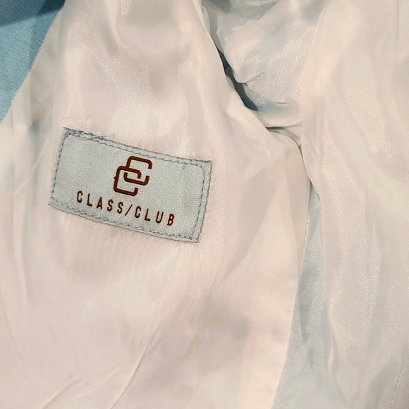 Light Blue Class Club Blazer - Picture 5 of 7